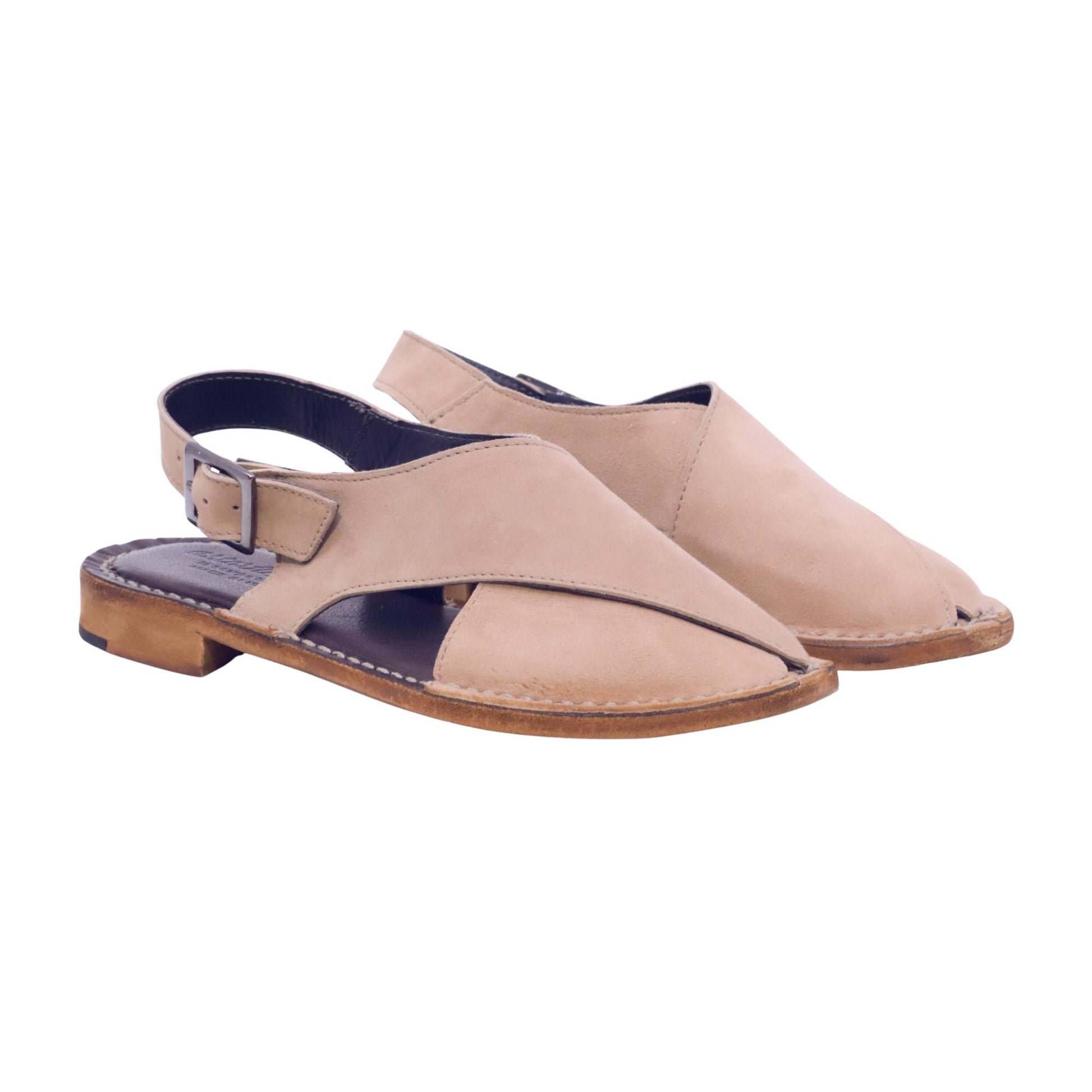 Astorflex Amyflex sandalo donna in camoscio visone 