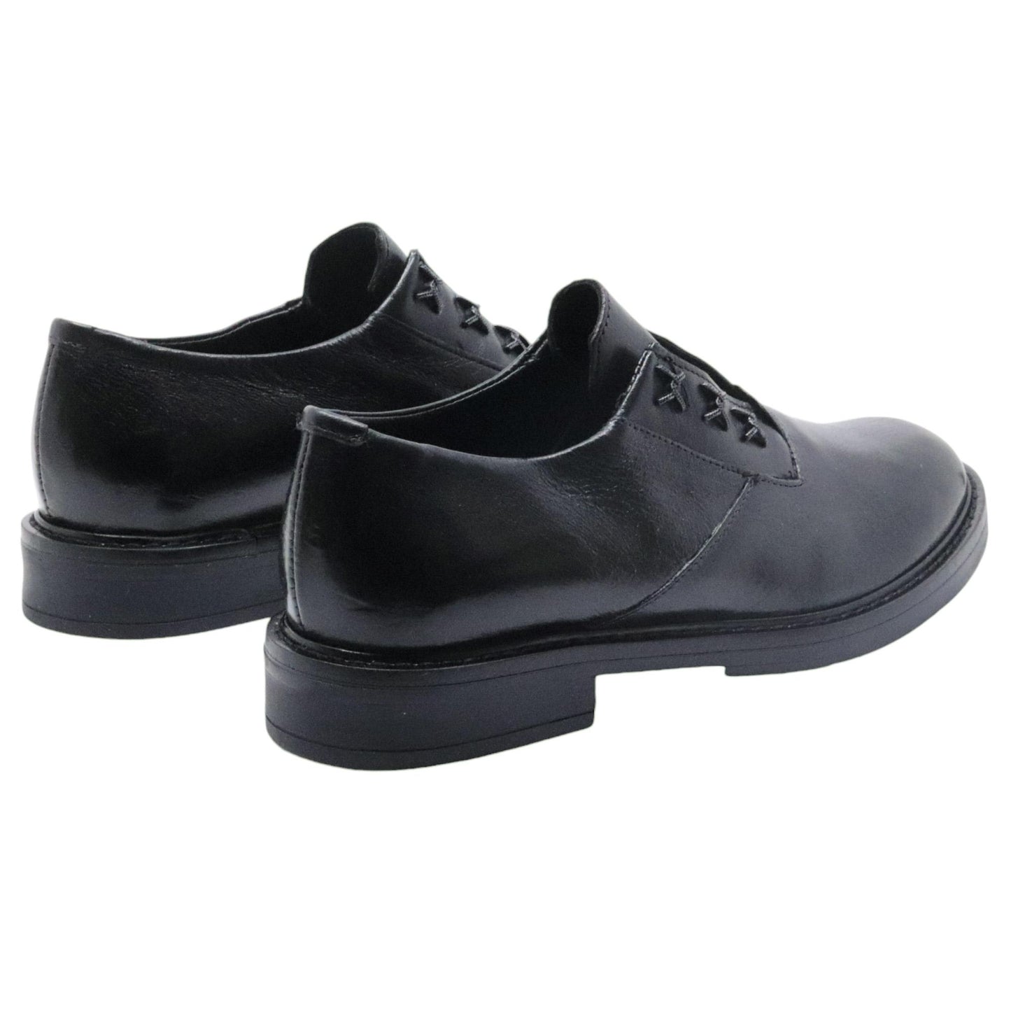 Scarpa Mjus T81107 da donna in pelle nera 