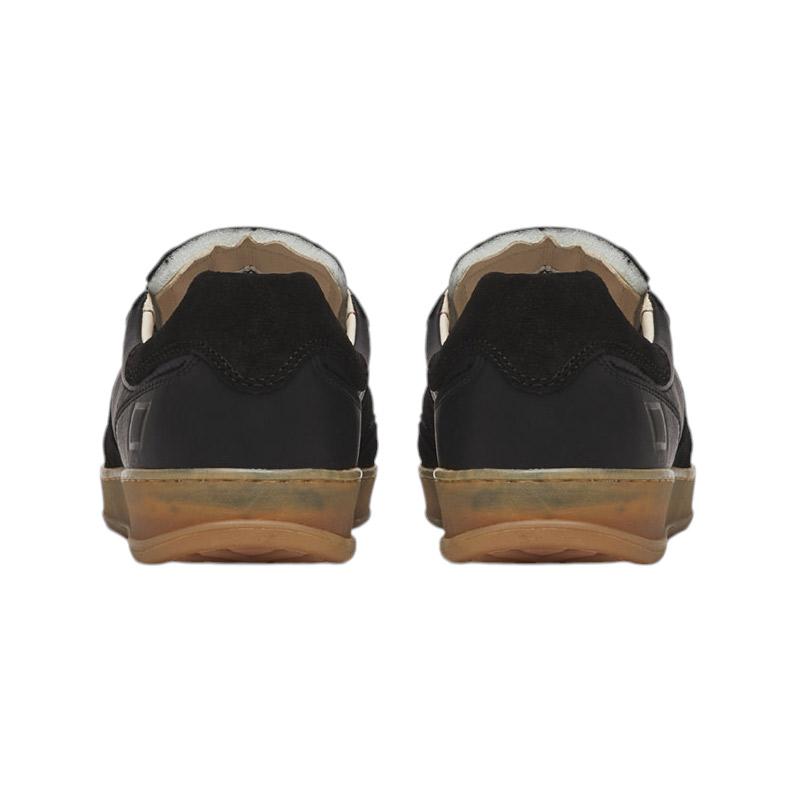 DATE Sporty Calf Black SL CA BK sneaker uomo in pelle nera 