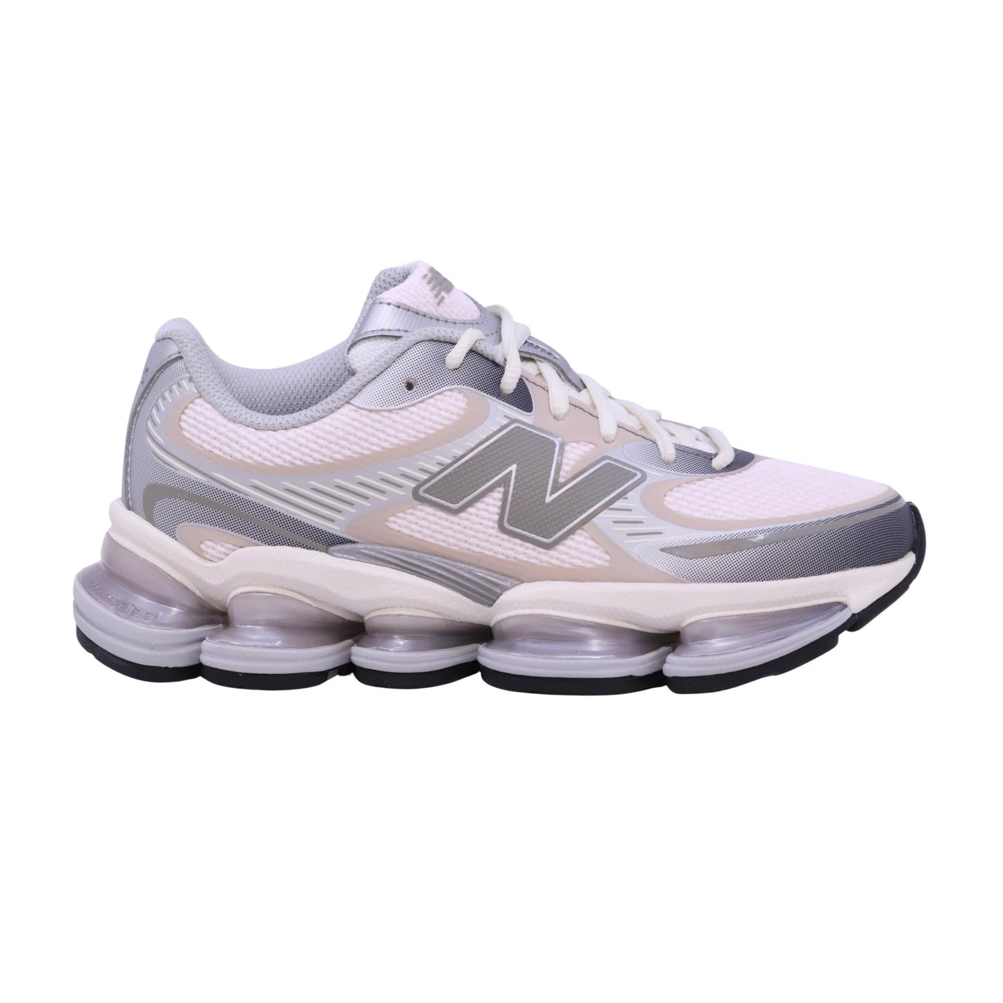 New Balance ABZORB 2000 sneaker in tessuto grigio e rosa 