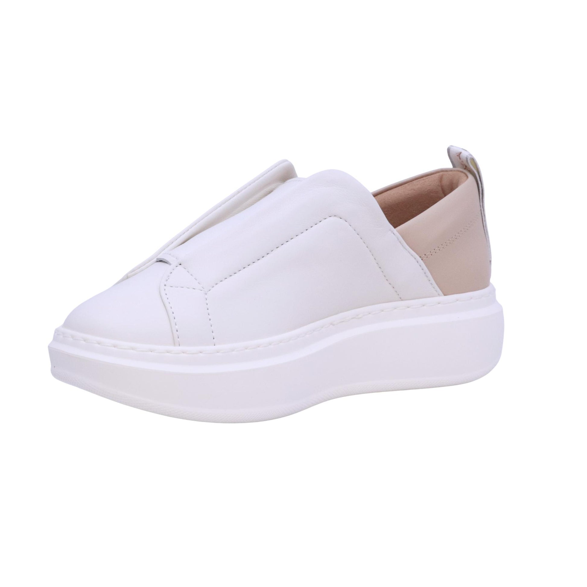 Alexander Smith Wembley sneaker slip-on donna in pelle bianca 