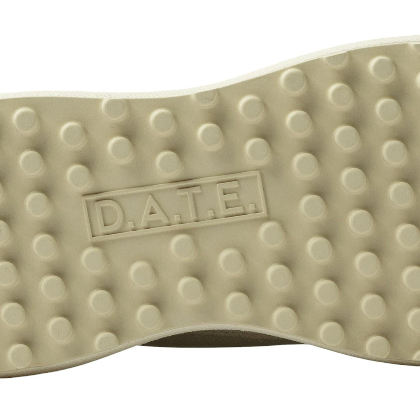 DATE Athleta Nylon Light Grey AT LG VL sneaker donna in nylon e camoscio grigio 