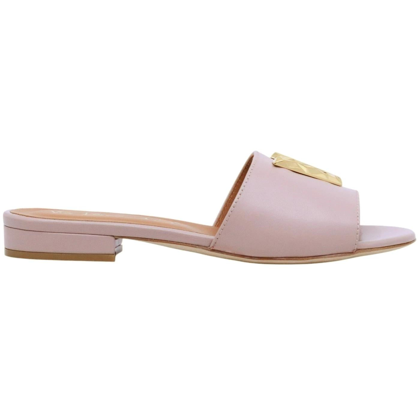 Sandalo donna Via Roma 15 4153 in pelle rosa 